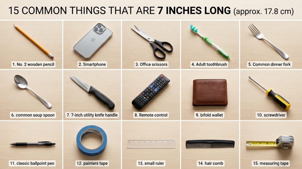 15 Common Things That Are 7 Inches Long