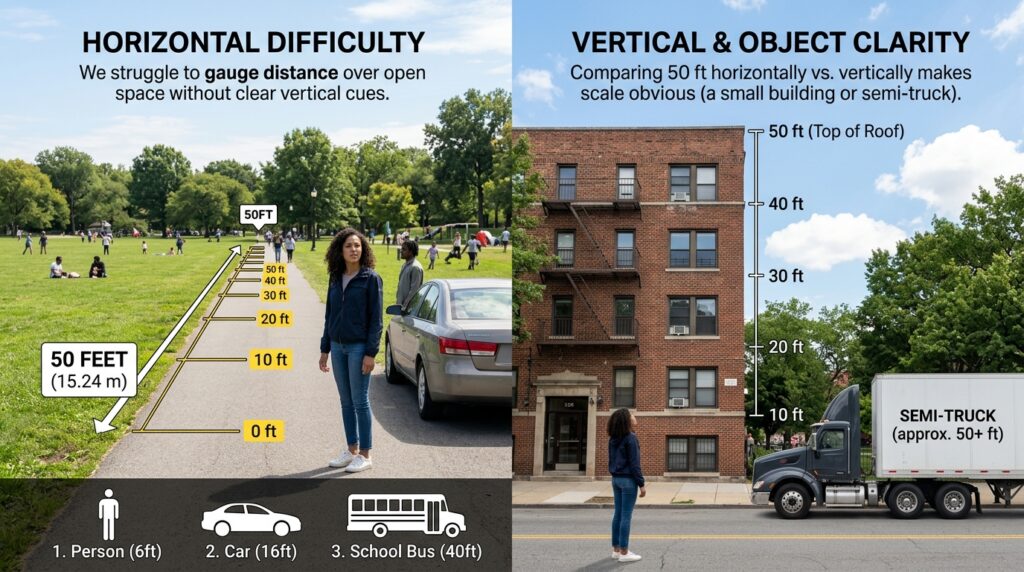Hard to Visualize 50 Feet