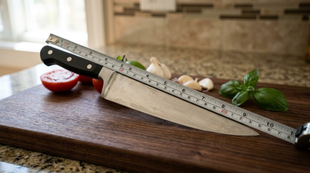 Exactly 8 inches long (almost always)