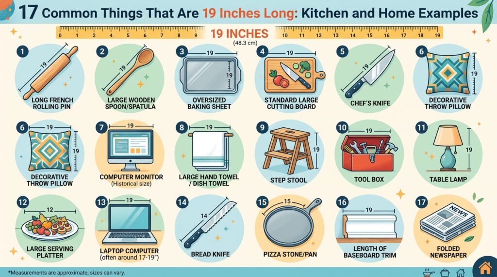 17 Common Things That Are 19 Inches Long