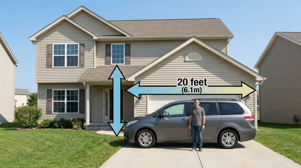 20 Feet Compared To Everyday Human Spaces