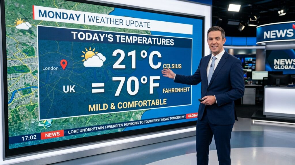 Celsius in Fahrenheit During Weather Forecasts