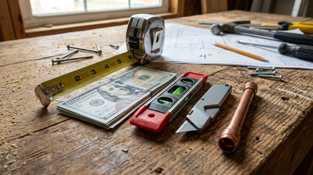 4 Inches Long: Construction, Money, and Tool References