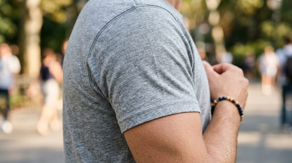 11. A T Shirt Sleeve