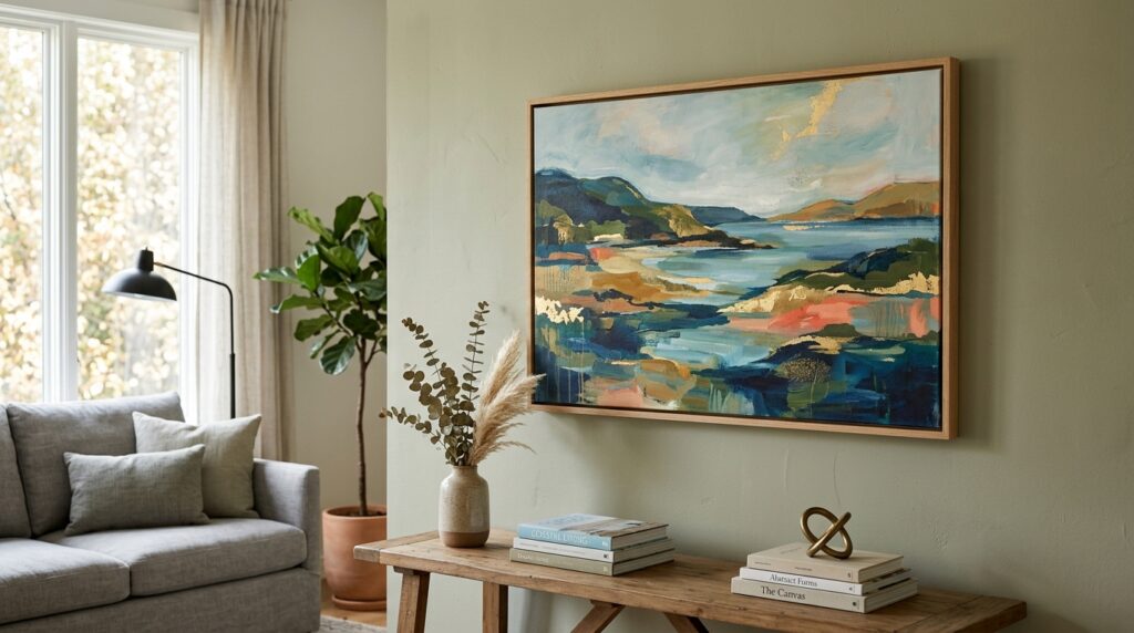 A Canvas Frame or Wall Art Piece