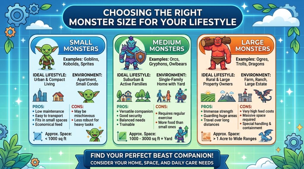 Choosing the Right Monster Size for Your Lifestyle