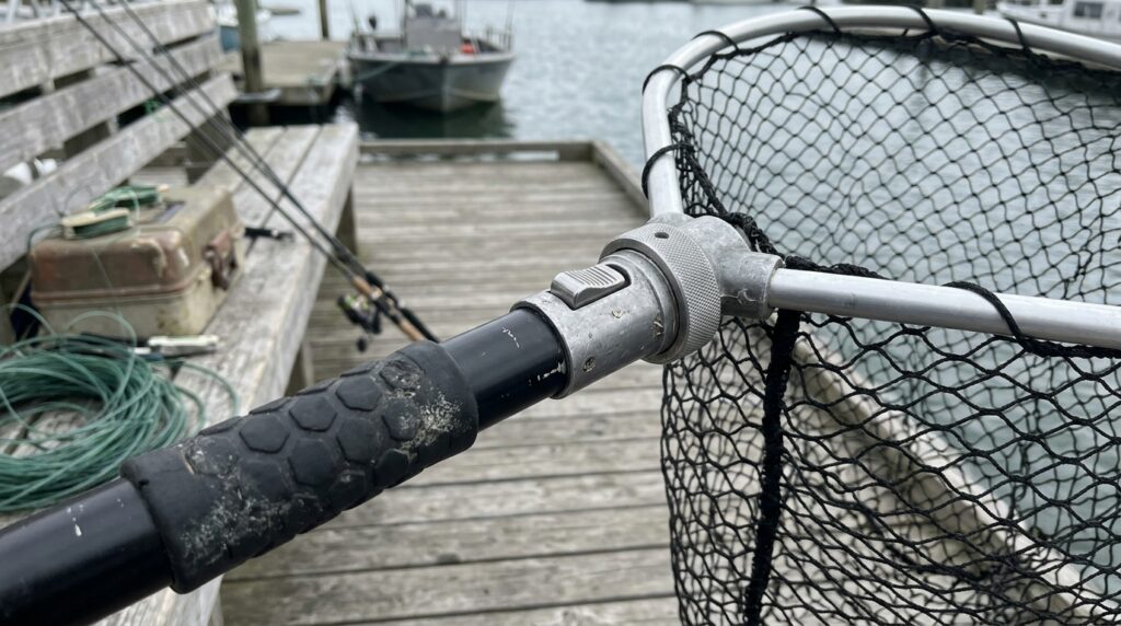 A Fishing Net Handle or Gear Component