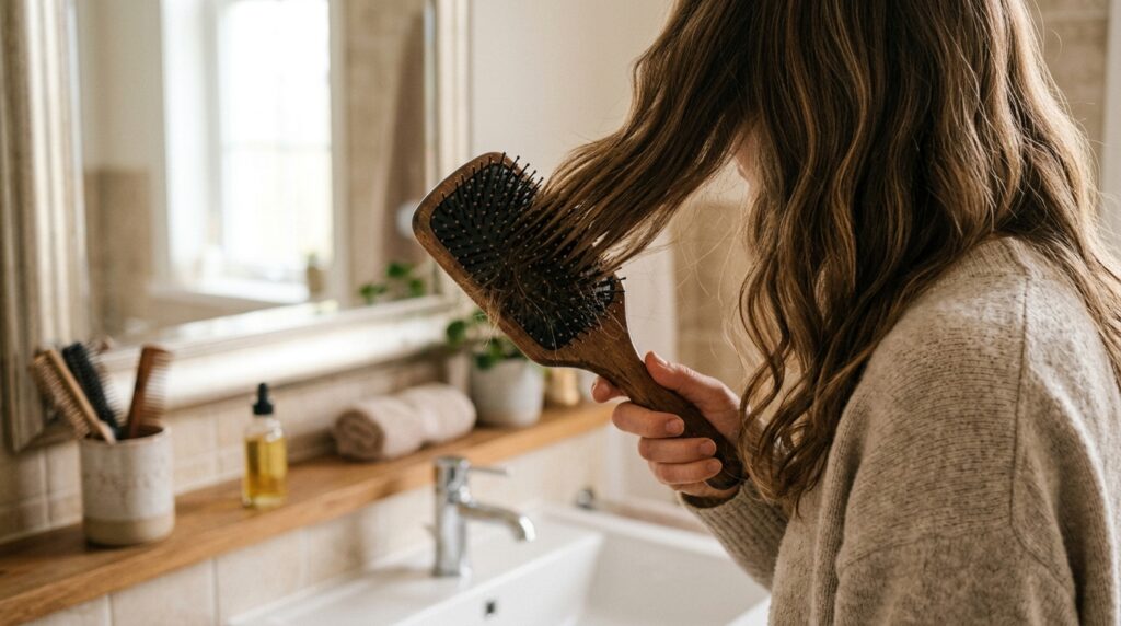 A Hairbrush: A Personal Care Item With Familiar Length