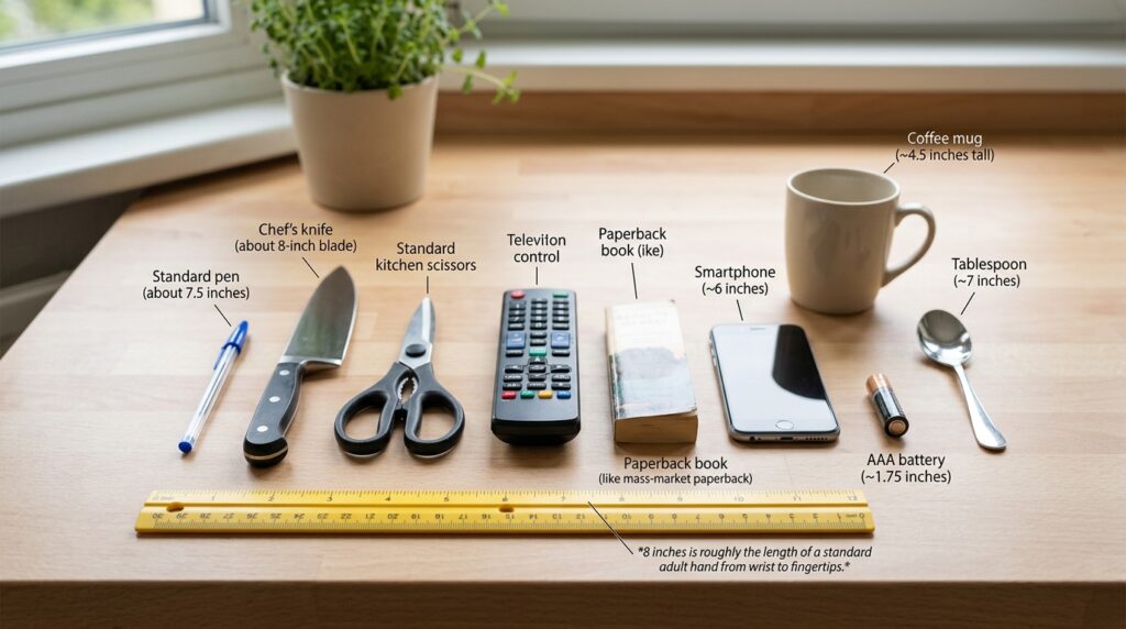 Household Objects That Are 8 Inches Long