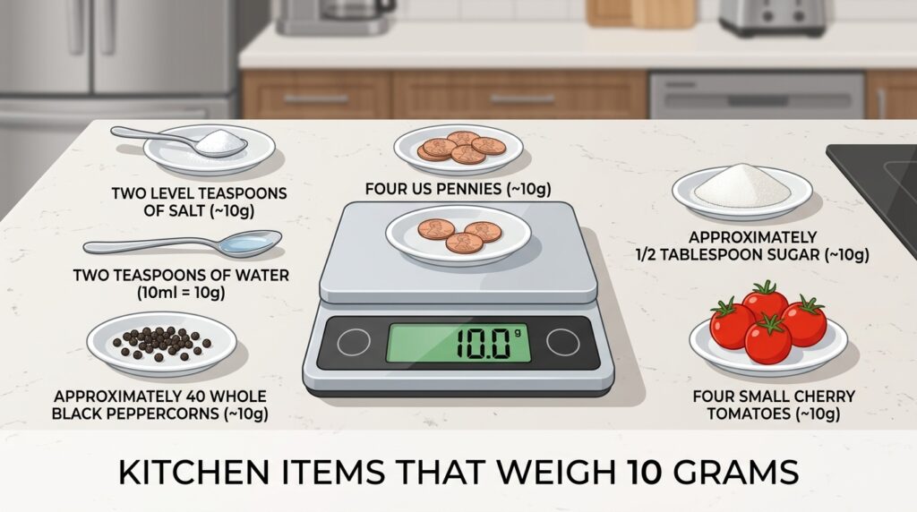 Kitchen Items That Weigh 10 Grams and Why Accuracy Matters