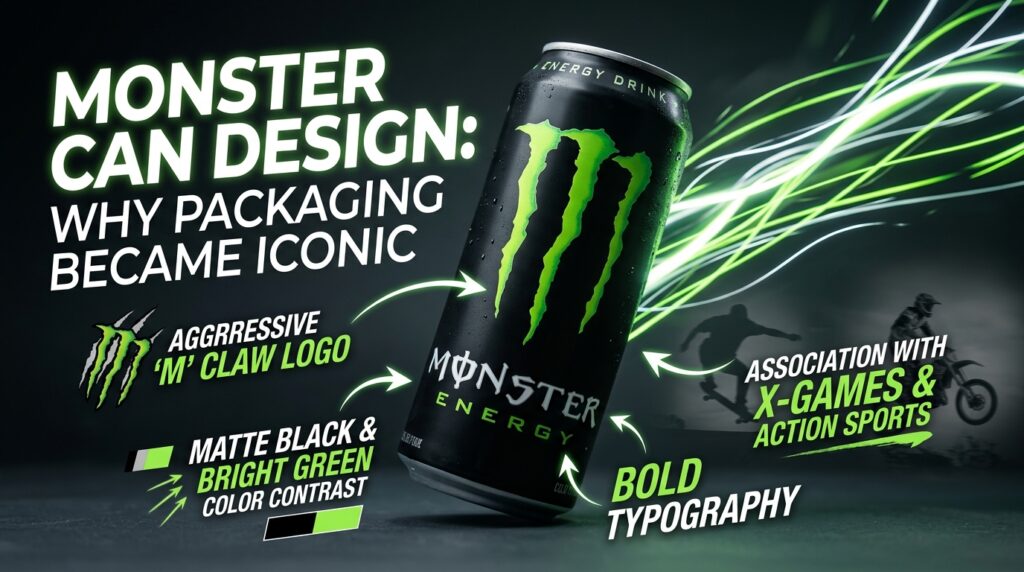 Monster Can Design: Why Packaging Became Iconic