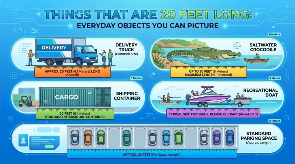 20 Feet Long: Everyday Objects You Can Picture