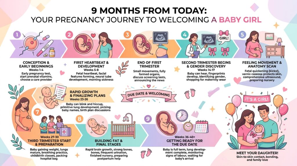 9 Months From Today: Pregnancy, Due