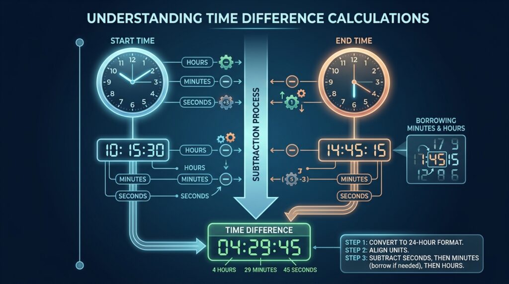 Understanding Time Difference Calculations