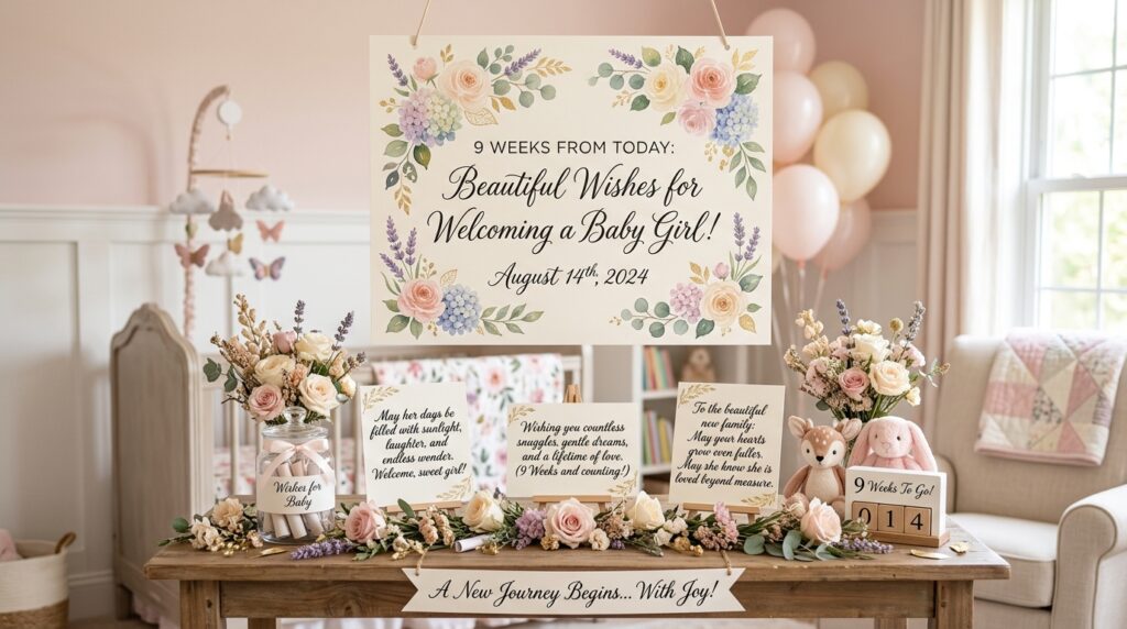 Beautiful Wishes for Welcoming a Baby Girl