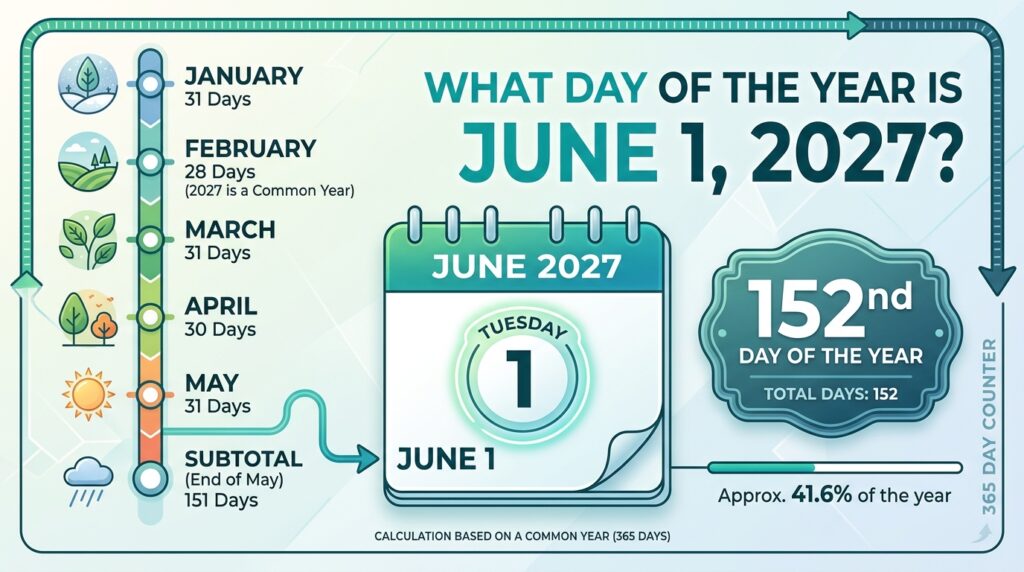 Year Is June 1, 2027?