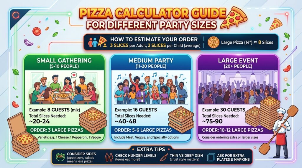 Guide for Different Party Sizes