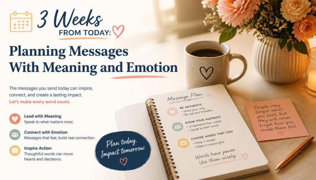 Planning Messages With Meaning and Emotion