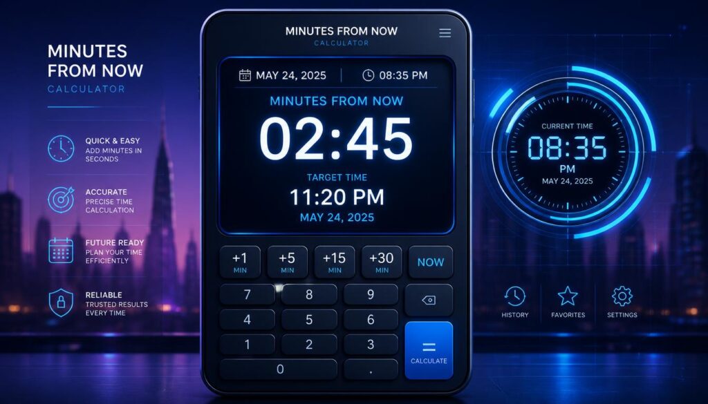 From Now Calculator Works
