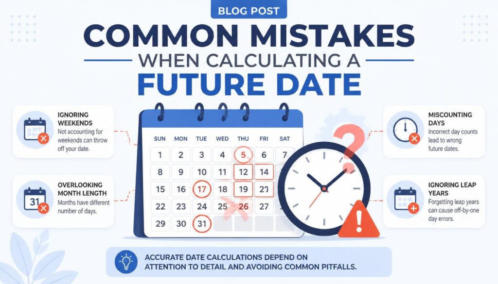 When Calculating a Future Date