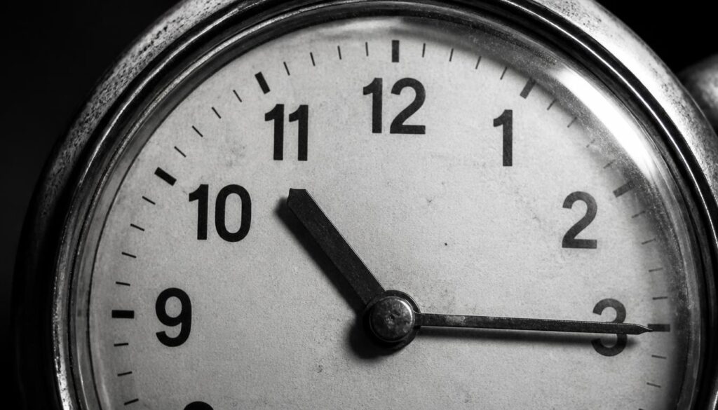 Time Is Three Weeks?