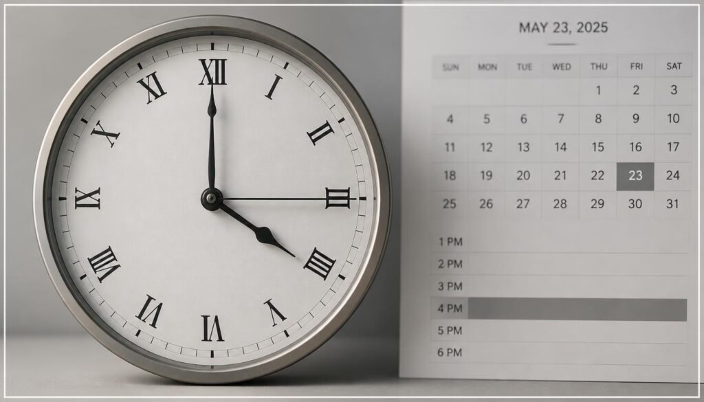 Until 4 PM Today?