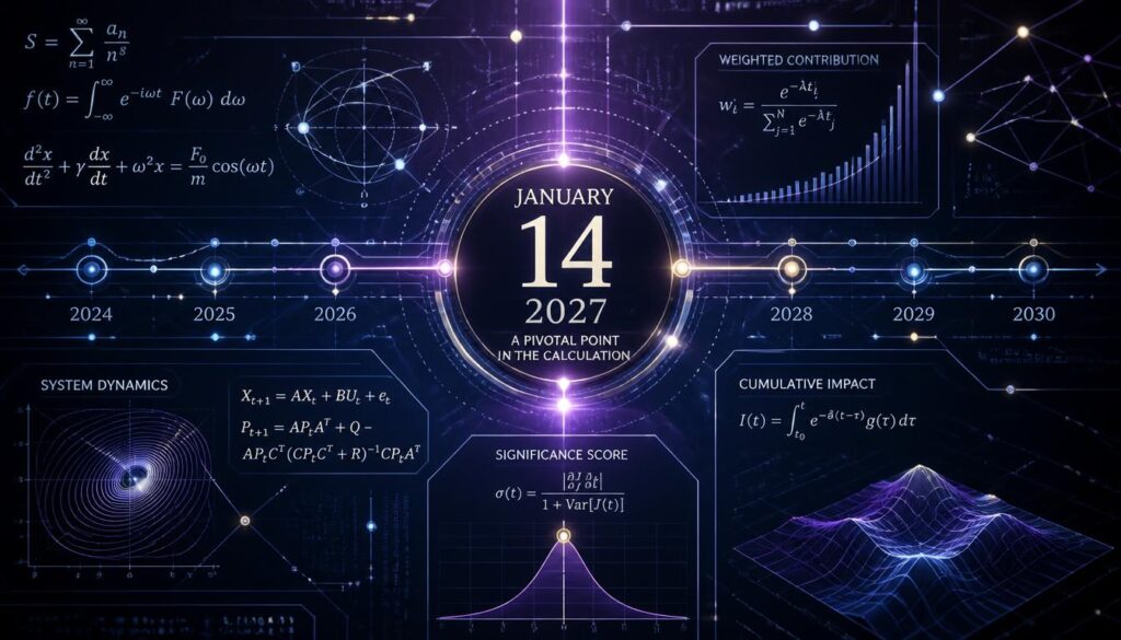 January 14, 2027 Matters in This Calculation