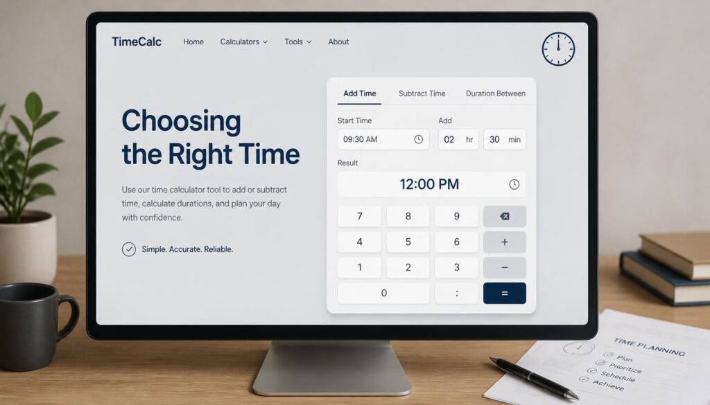 Choosing the Right Time