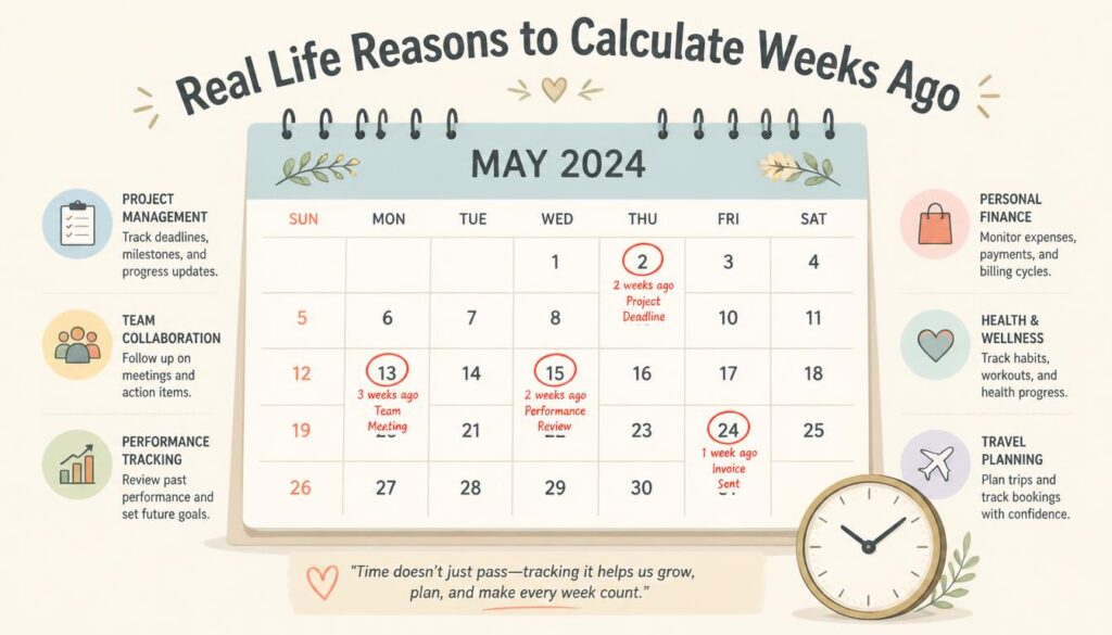 Real Life Reasons to Calculate Weeks Ago