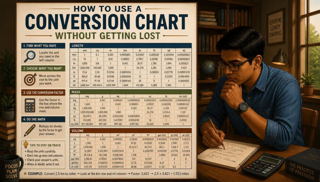 Conversion Chart Without Getting Lost