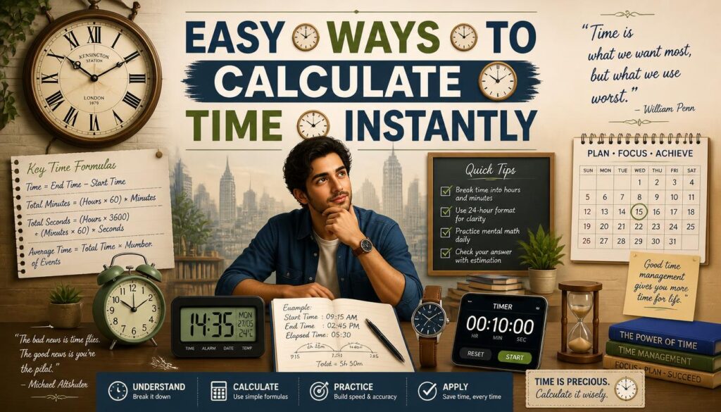 Calculate Time Instantly