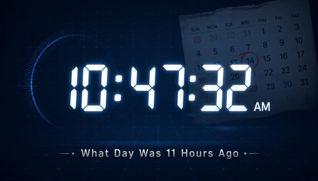 11 Hours Ago?