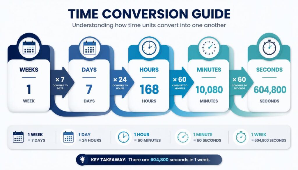 Minute, and Second Conversion