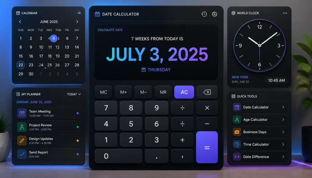 Today Calculator and Digital Tools