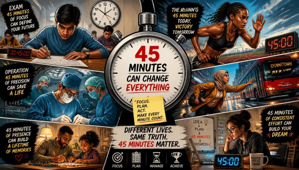  Where 45 Minutes Matters