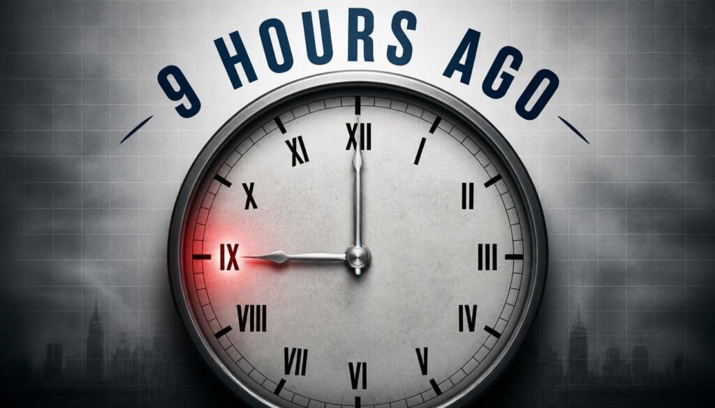 “9 Hours Ago”