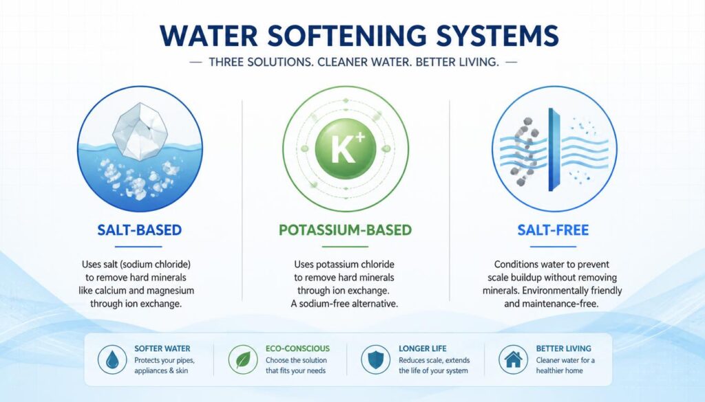 Potassium vs. Salt Free Systems