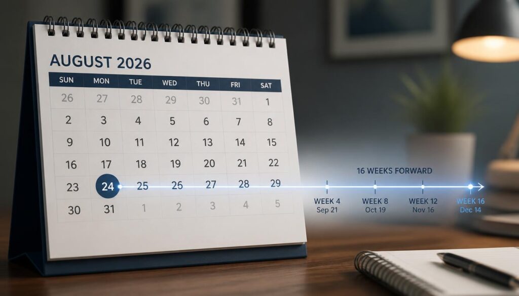 August 24 2026: The Calendar Path
