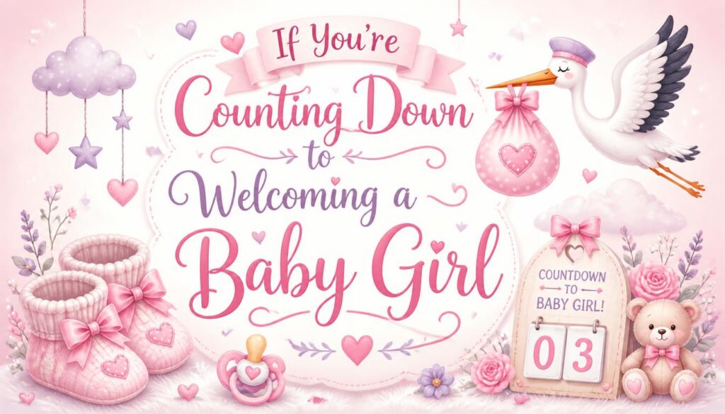 Counting Down to Welcoming a Baby Girl