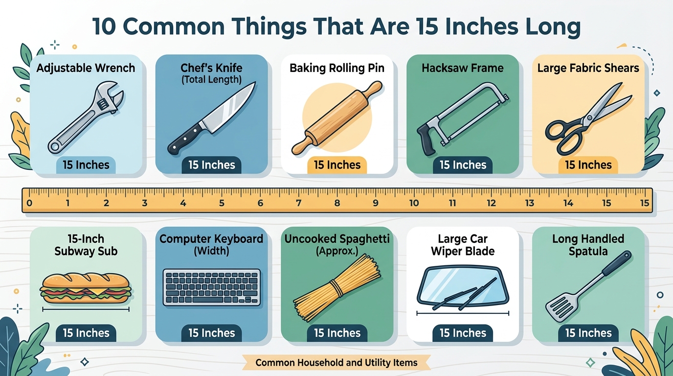 15 Inch Objects for Office and School
