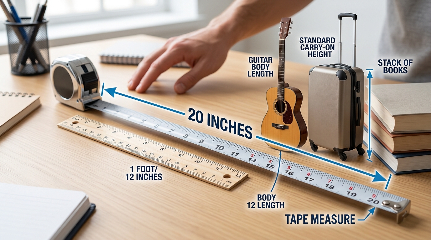 How Long Is 20 Inches?