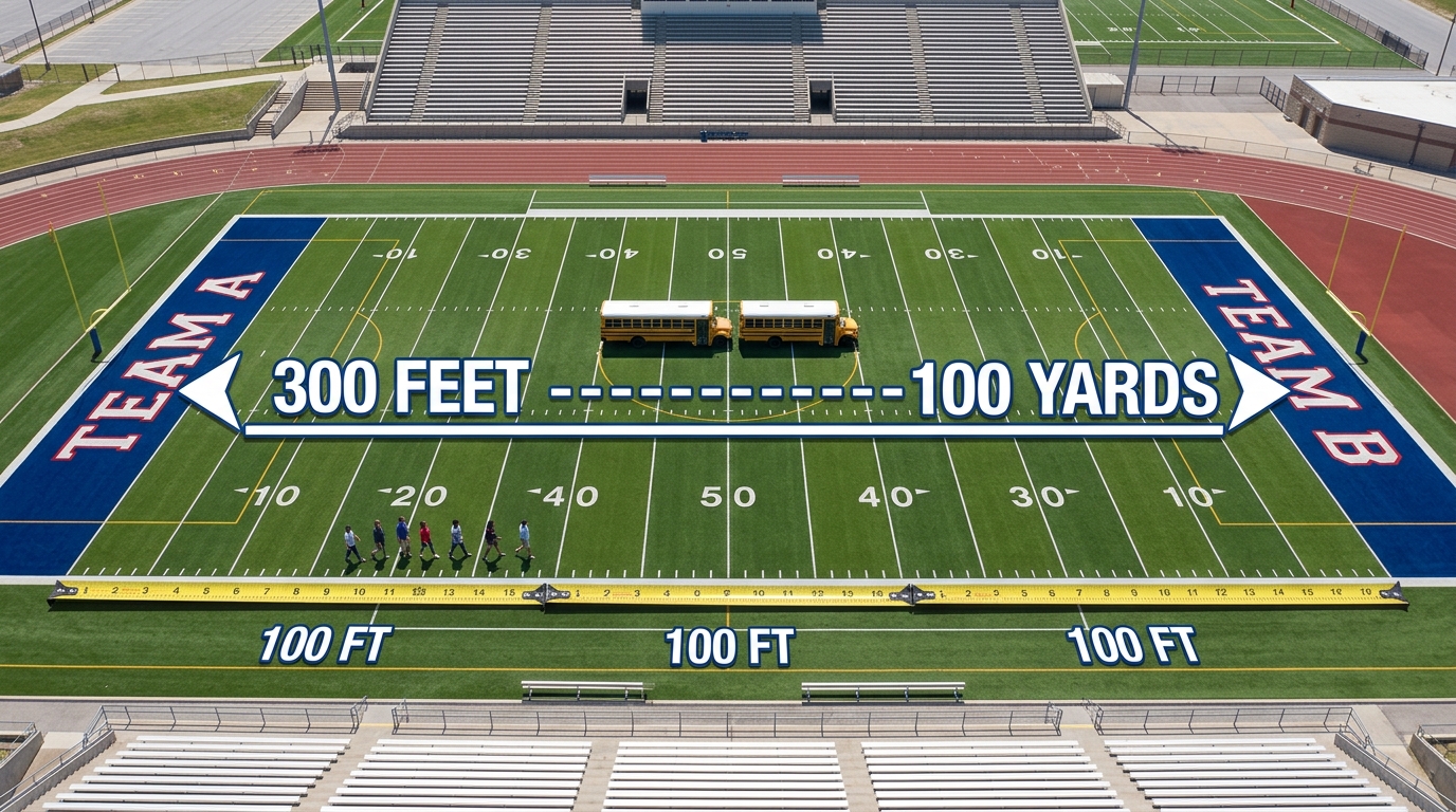 300 Feet?