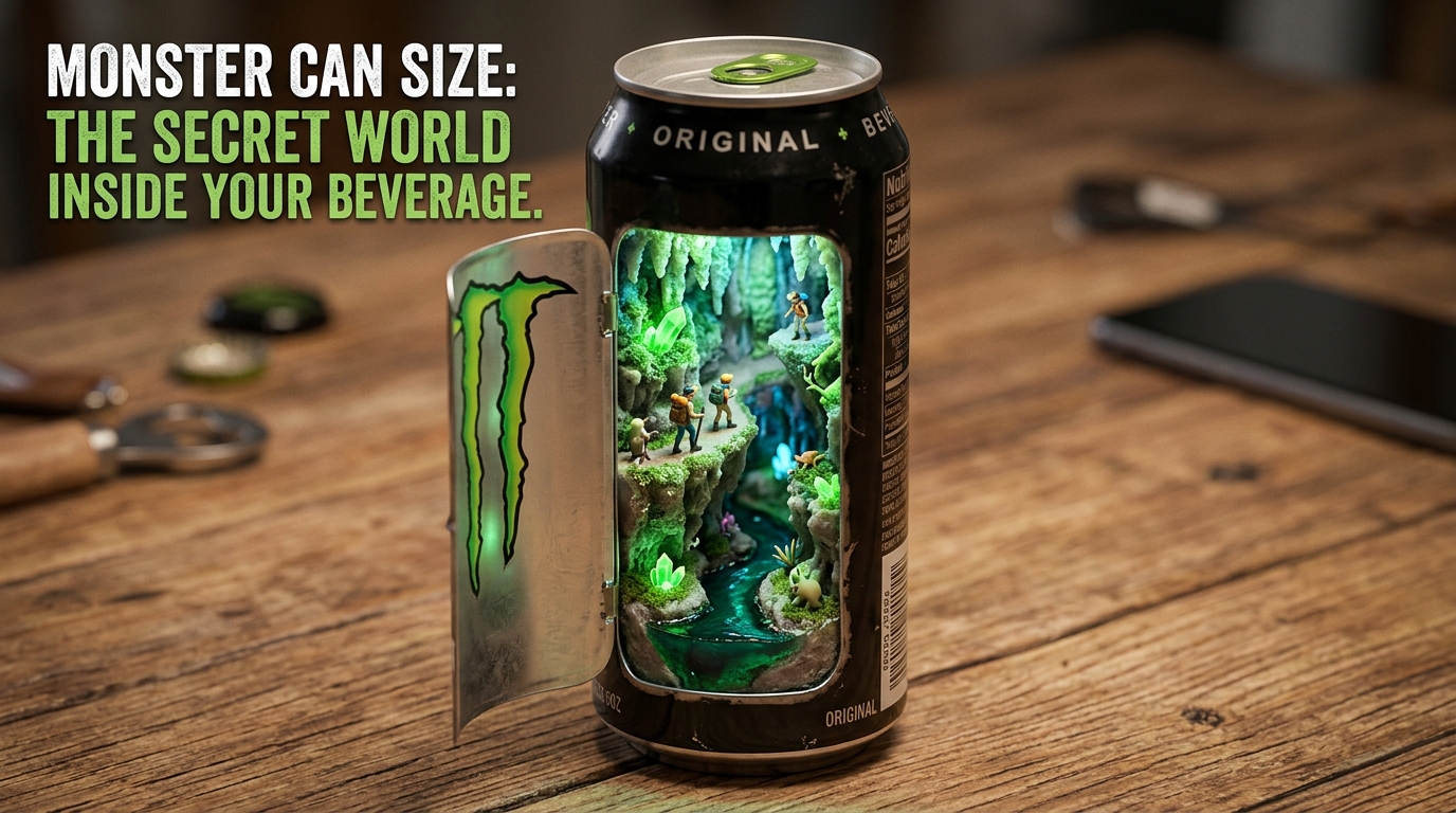Monster Can Size: The Secret World Inside Your Beverage