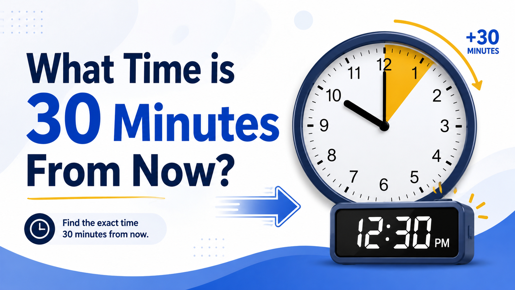 30 Minutes From Now?