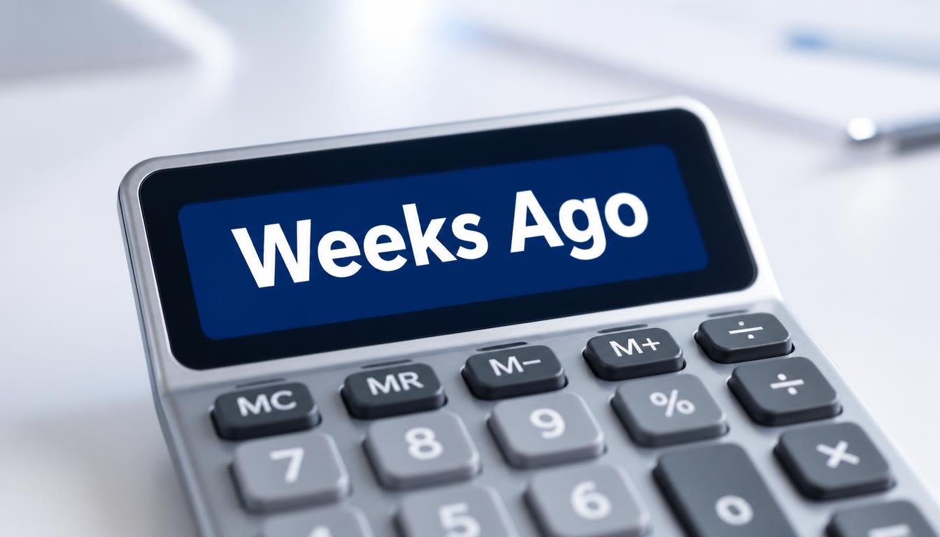 Weeks Ago Calculator